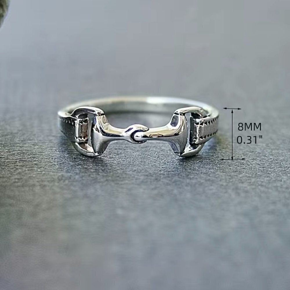 Equestrian / Snaffle Bit Ring #753 - Picture 5 of 11